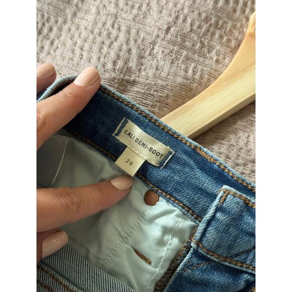 MADEWELL Cali Demi-Boot Jeans in Dorrance Wash Size 26 - Picture 8 of 9